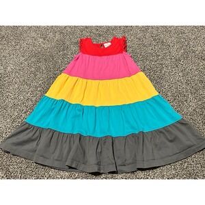 Cc4 Hanna Andersson color block dress size 120‎ 6 7